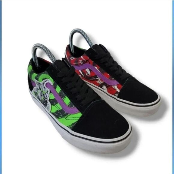 Vans Disney x The Nightmare Before Christmas x Old Skool Lock Shock and Barrel - Picture 2 of 16
